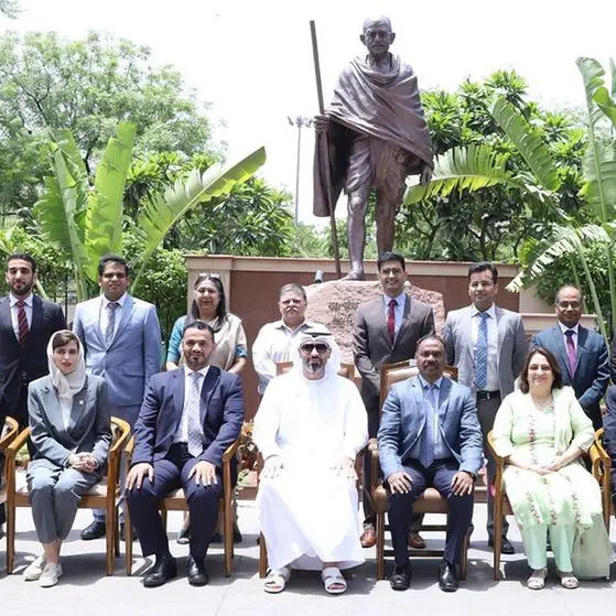 A delegation from the Supreme Audit Institution UAE and Abu Dhabi Accountability Authority visits India