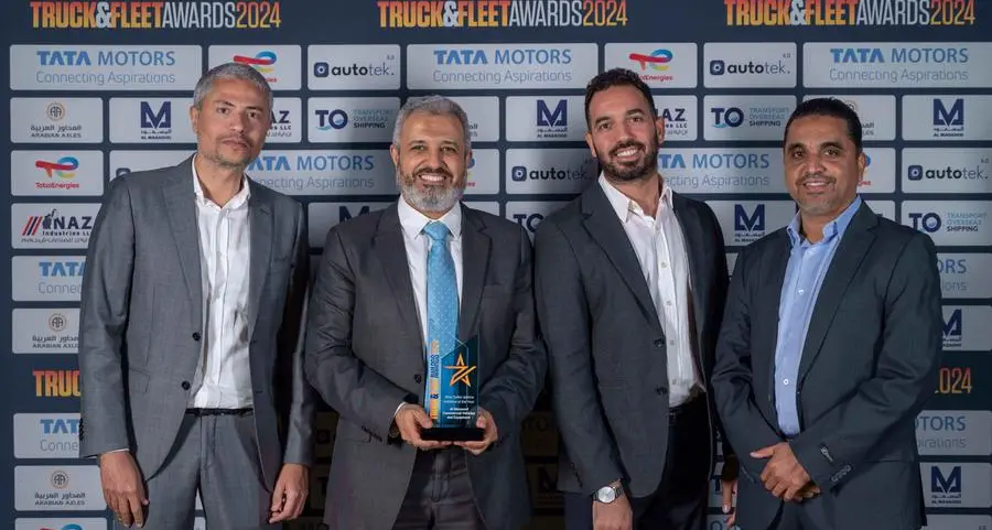 Al Masaood CV&E awarded Aftersales Uptime Initiative award