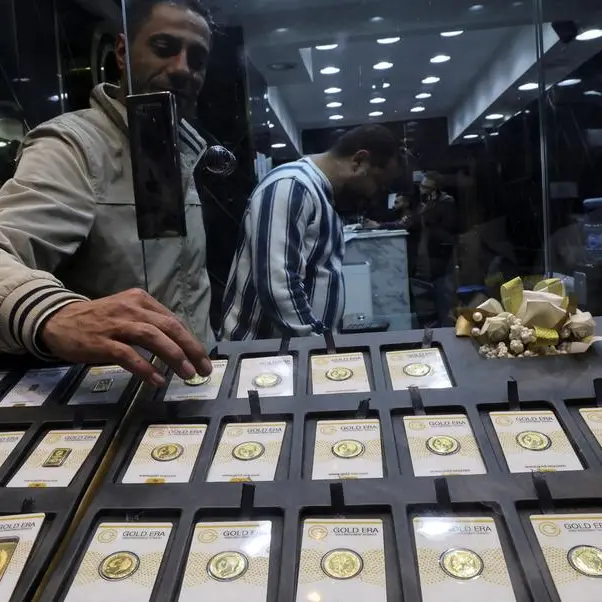 Gold prices in Egypt drop 1.3% over last week