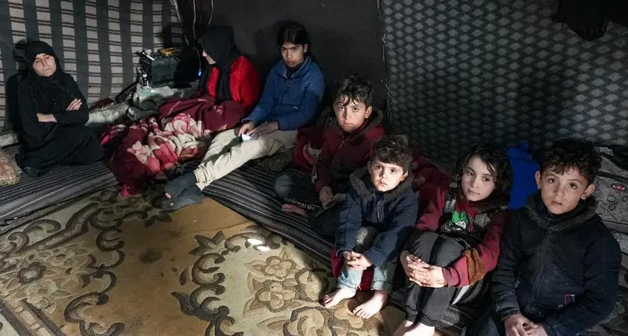 Syrian quake survivors shelter in crumbling Aleppo homes