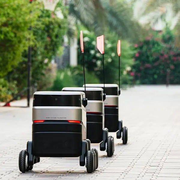 The Sustainable City Dubai launches delivery robots in collaboration with Dubai Future Labs & Lyve Global