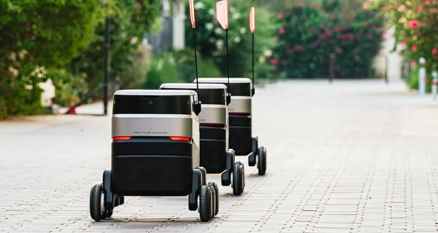 The Sustainable City Dubai launches delivery robots in collaboration with Dubai Future Labs & Lyve Global