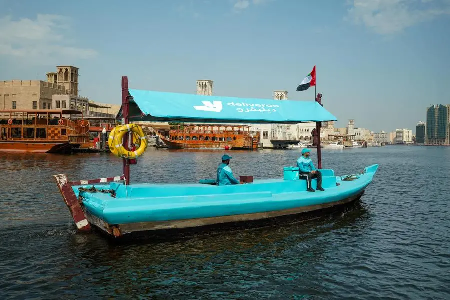 Deliveroo - Abra Delivery. Image Courtesy: Deliveroo