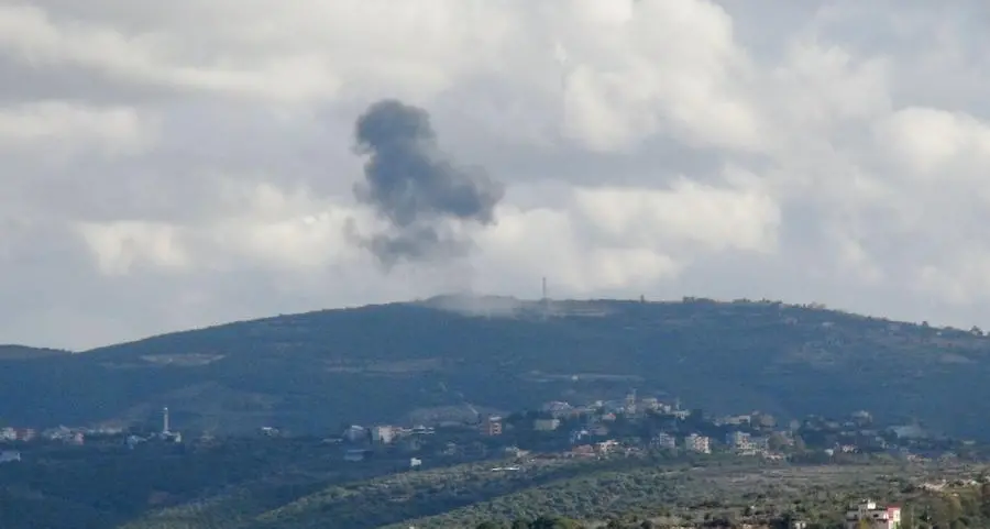 Three militants, two Israelis die in clashes near Lebanon border