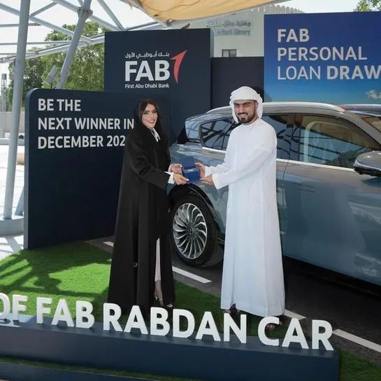 FAB hands Rabdan keys to a lucky winner of Personal Loan and Islamic Personal Finance Draw campaign