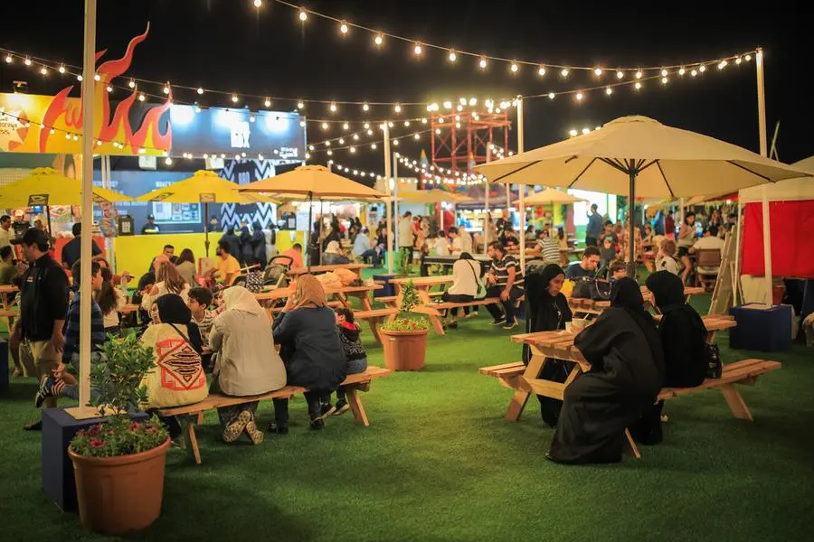 The Etisalat by e& Beach Canteen returns on April 21, with 53 restaurants showcasing their food at the venue. Source: Supplied