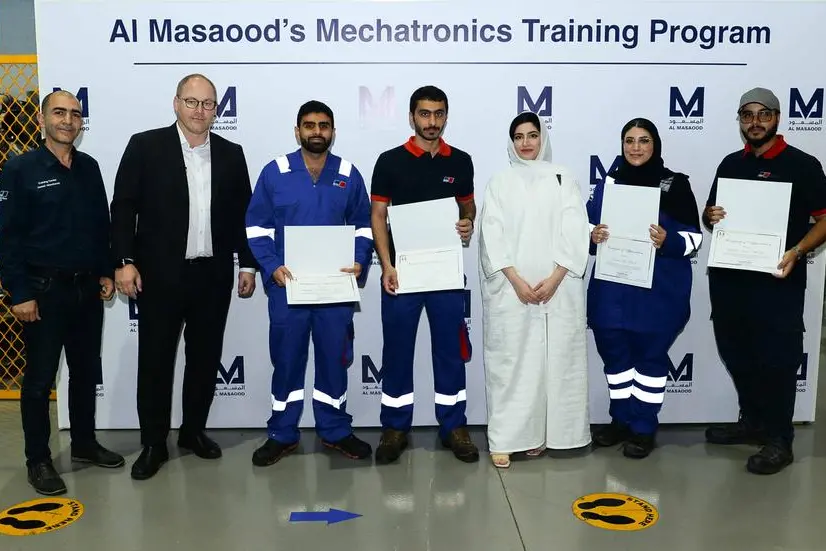<p>Empowering Emirati youth: One year of growth with Al Masaood Power division&rsquo;s mechatronics apprenticeship program</p>\\n