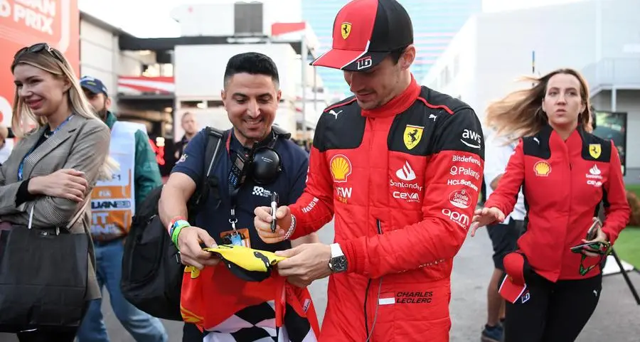 Ferrari's Leclerc nails pole for the Azerbaijan Grand Prix