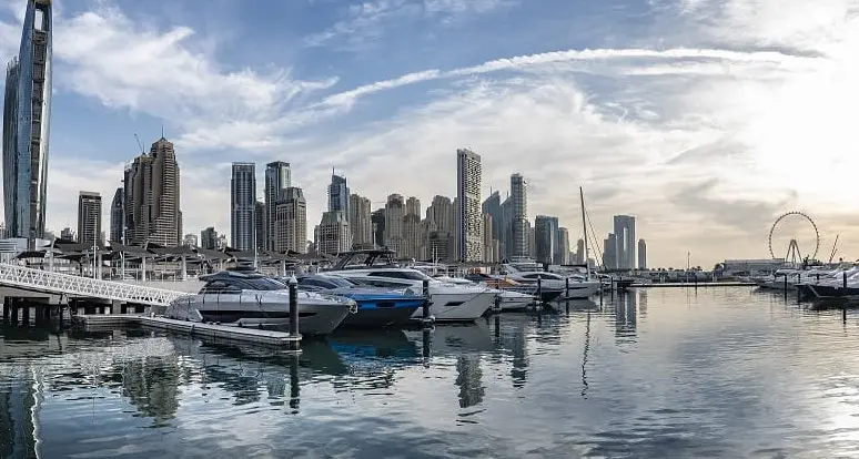 Dubai Harbour bridge project work 65% complete