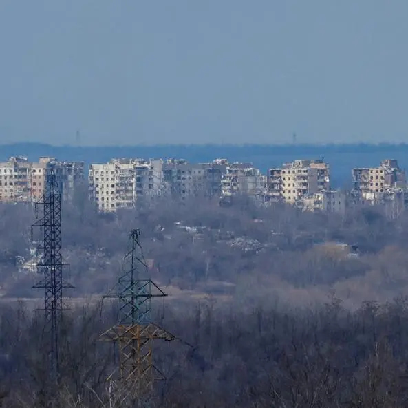 Avdiivka, a Ukrainian town taken by Russia, shown in ruins