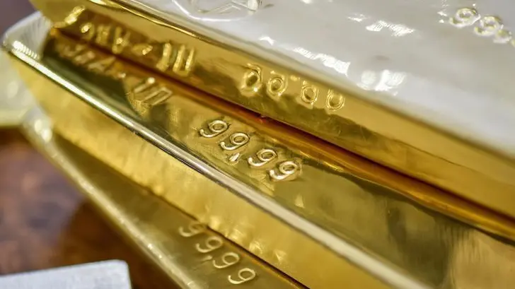 Gold rises on softer dollar, yields as markets eye US jobs data; silver steadies