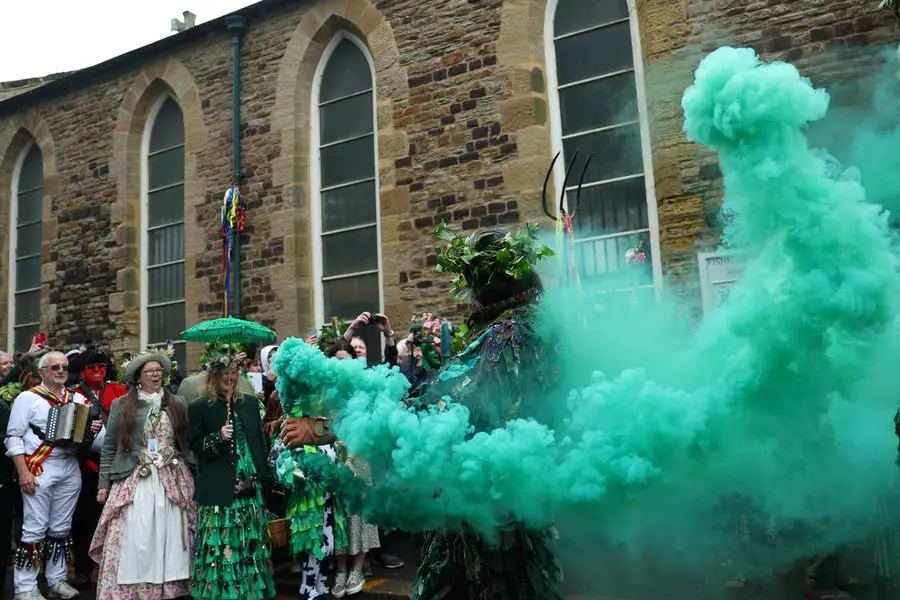 Britain's Jack In The Green parade