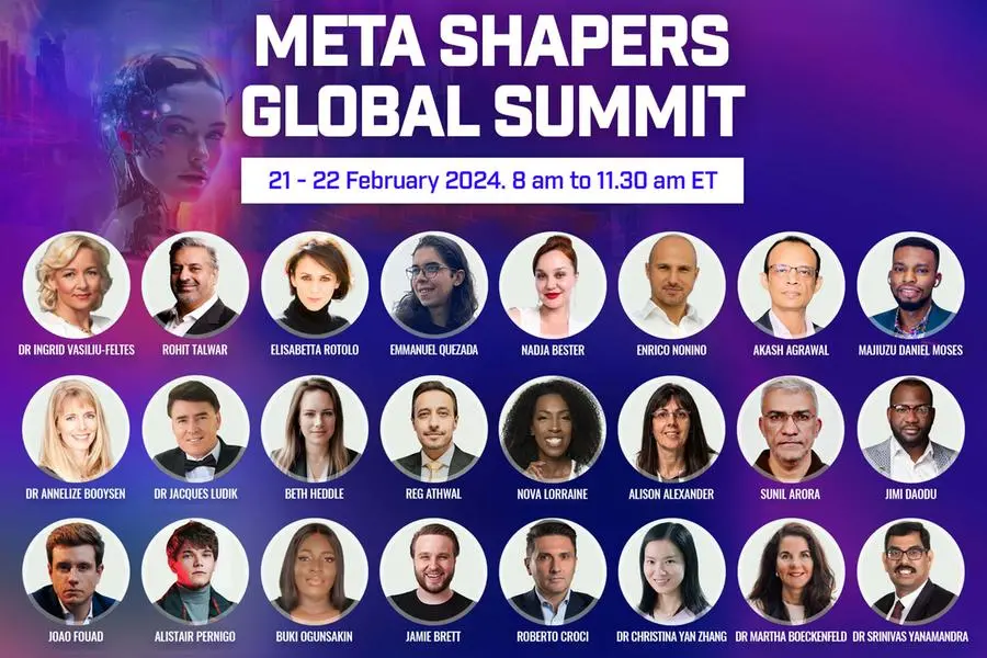 The Meta Shapers Annual Summit will be held online over 2 days. Image Courtesy: Meta Shapers