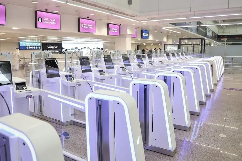Smart Gates. DXB prepares to welcome back UAE residents. Image Courtesy: Dubai AIrports