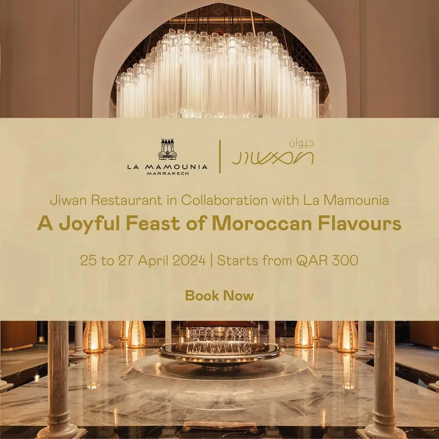 Jiwan joins forces with La Mamounia for a three-day celebration of Moroccan food culture