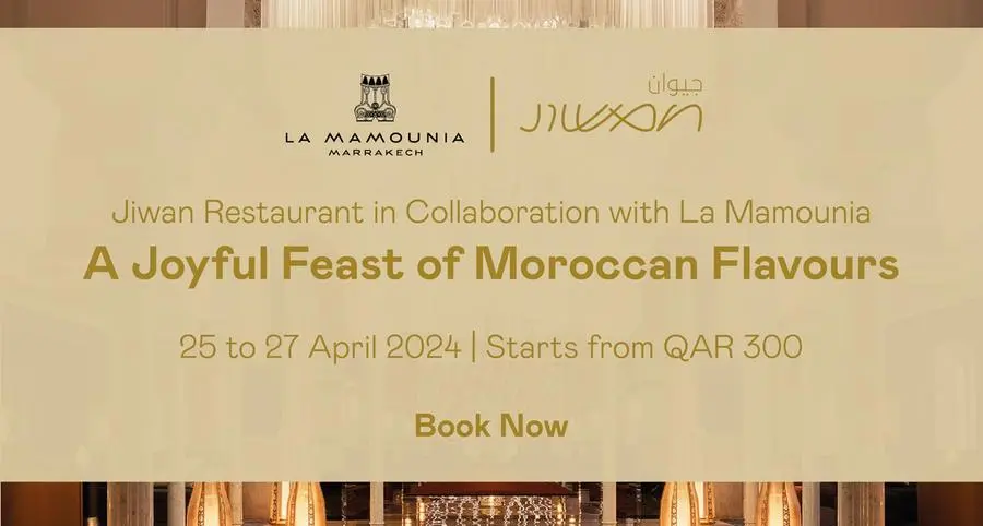 Jiwan joins forces with La Mamounia for a three-day celebration of Moroccan food culture