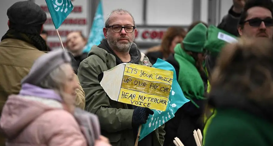 Half a million strike in UK's largest walkout in 12 years