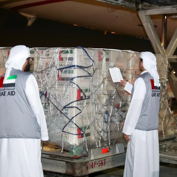 UAE provides 622 tonnes of humanitarian aid to Libya in 11 days, benefiting 6,386 families