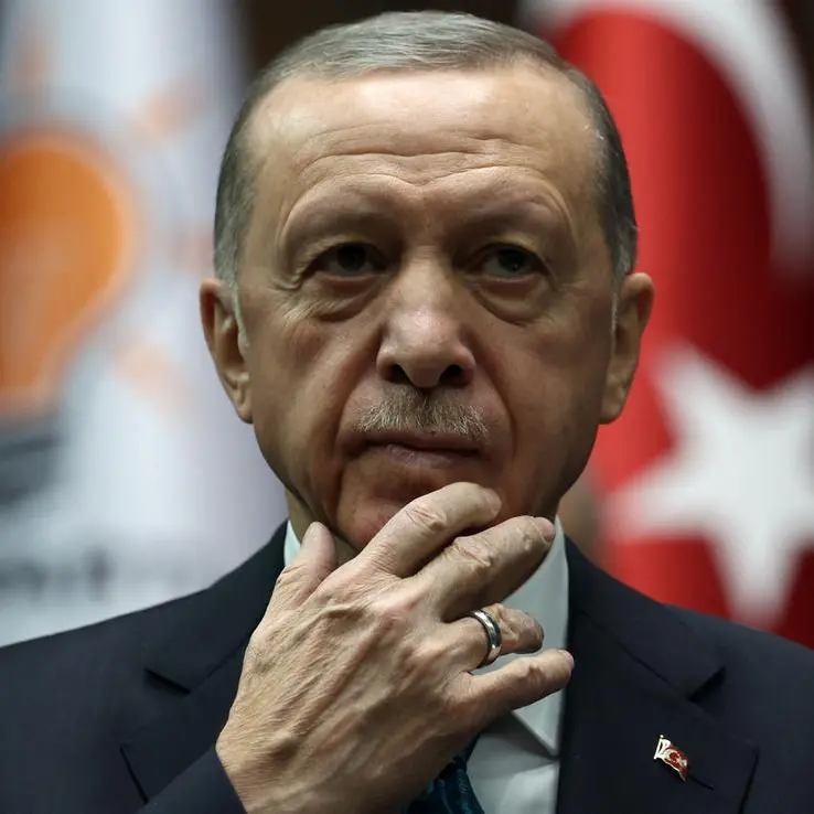 Ailing Erdogan tries to project health by video link