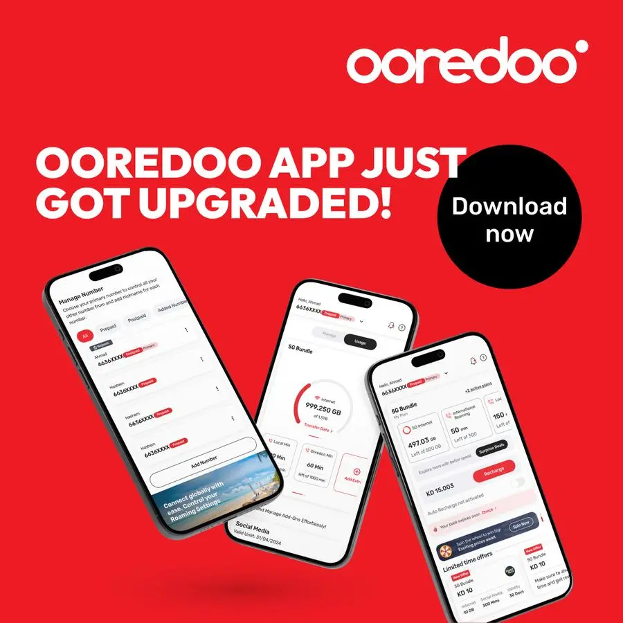 Ooredoo upgrades customer experience with a major app refresh