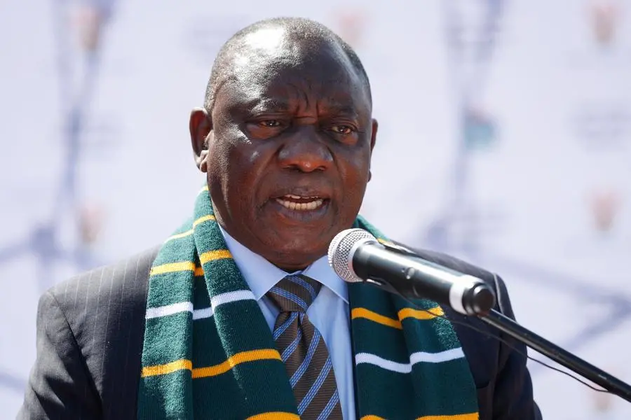 South Africa President Cyril Ramaphosa