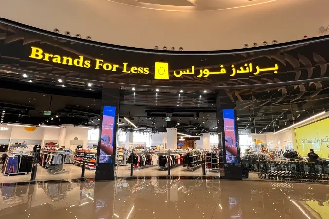 30th Brands For Less store in Saudi Arabia located at The View Mall in Riyadh. Image Courtesy: Brands For Less