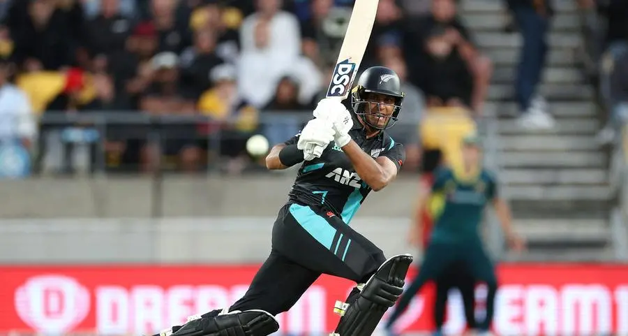 Ravindra punishes Australia as New Zealand post 215-3 in first T20