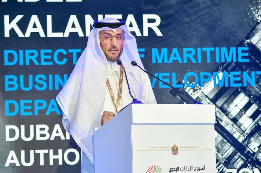 Adel Abdul Wahed Kalantar, Director of the Maritime Business Development Department at the Dubai Maritime Authority. Image Courtesy: Dubai Maritime Authority