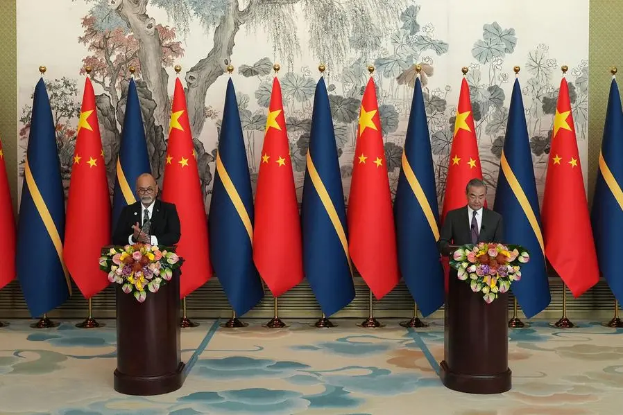 China, Nauru formally resume diplomatic relations