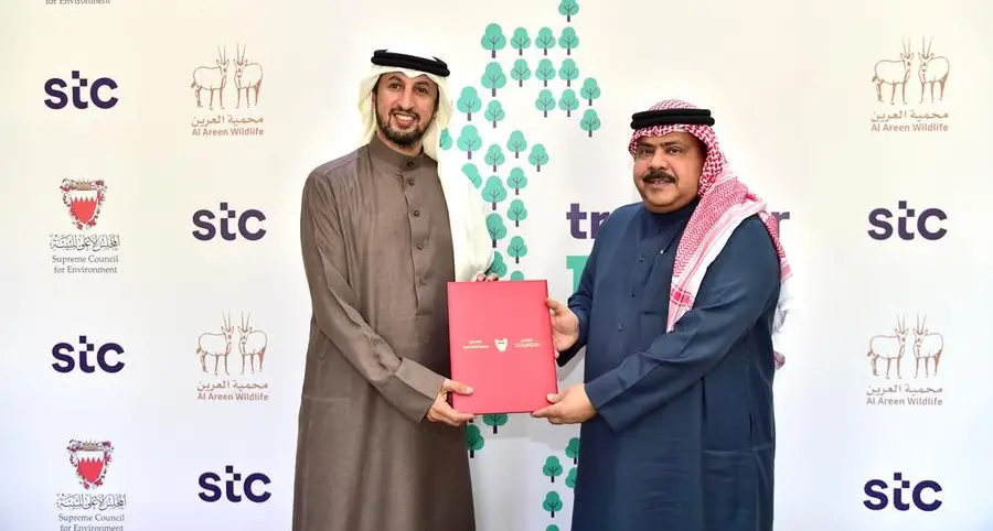 Stc Bahrain partners with Al Areen Wildlife Park to establish a nursery with over 20,000 plants