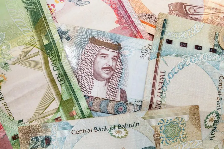 Modern Bahrain dinars banknotes. Getty Images Image used for illustrative purpose.