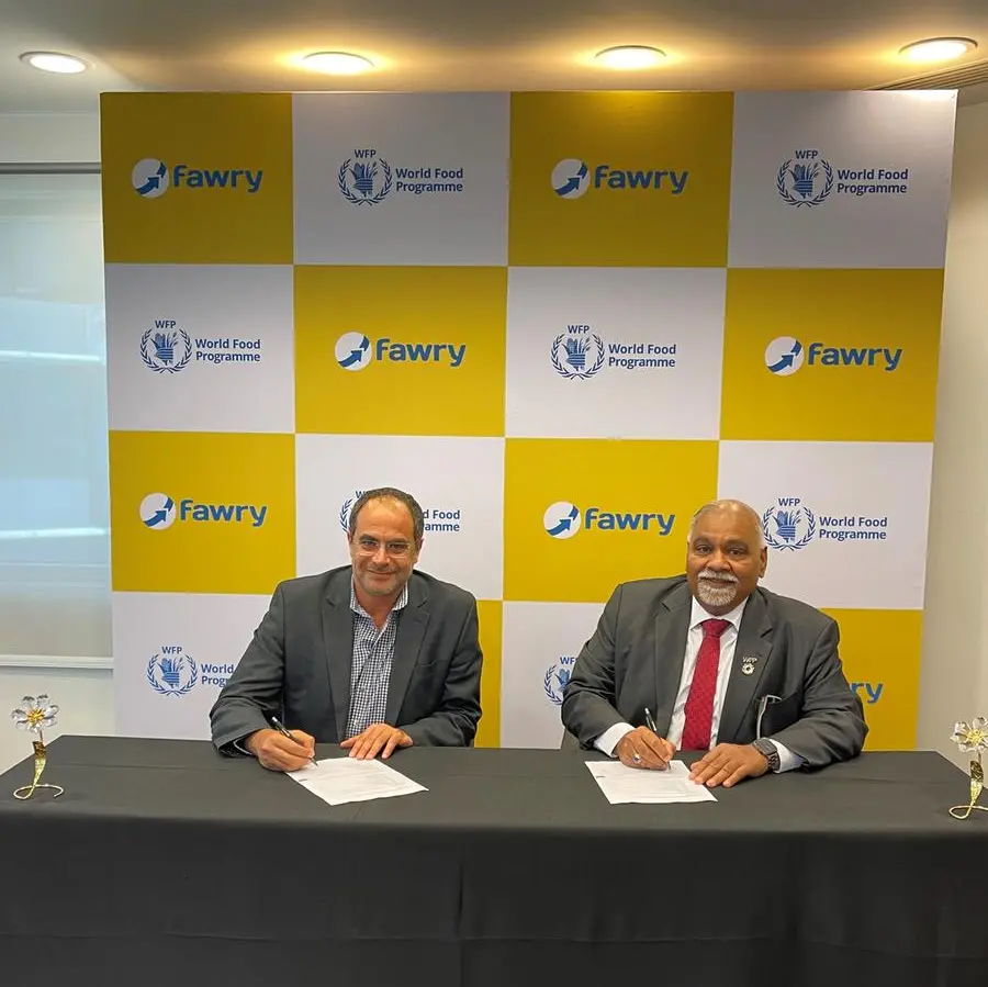 Fawry signs agreement with WFP for cutting-edge multi-purpose cash-assistance platform in Egypt