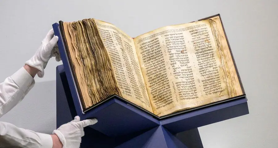 World's oldest near-complete Hebrew Bible sells for $38mln