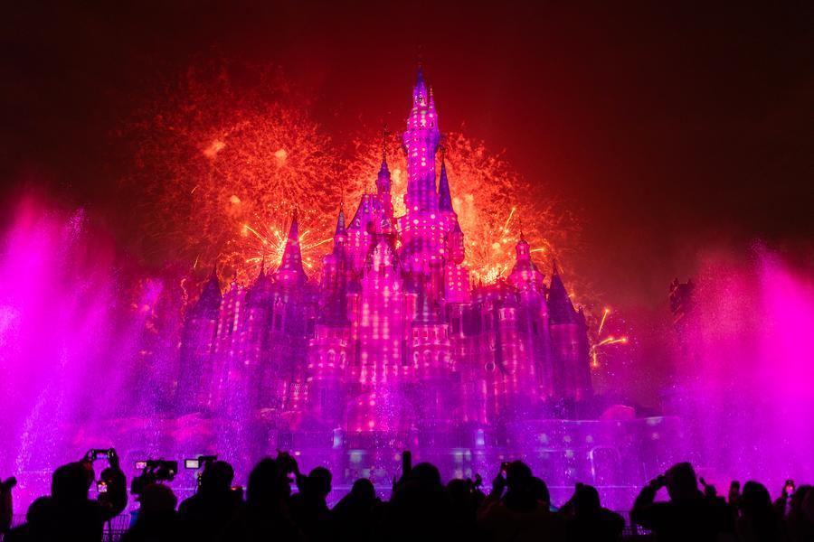Disney Castle enchants visitors and tourists in Riyadh