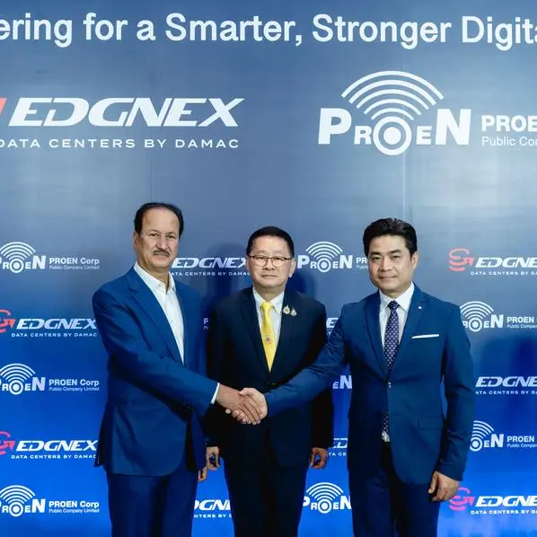 UAE headquartered EDGNEX data centers by Damac announces strategic JV with Thailand based group, Proen Corp