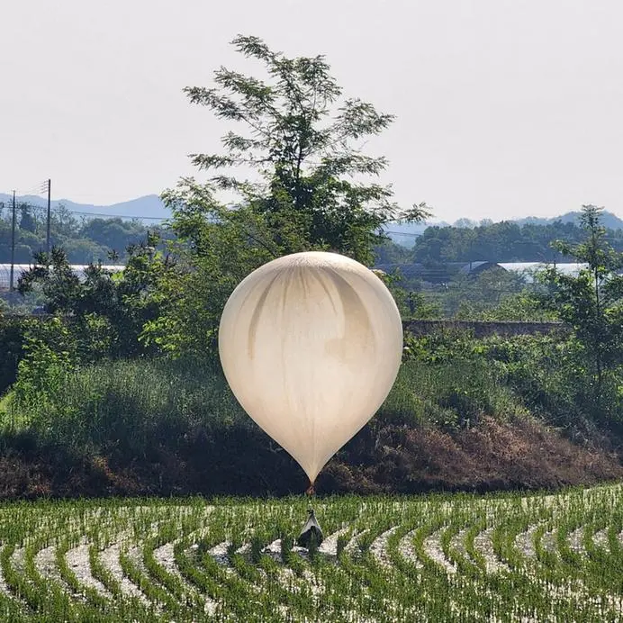 North Korea sends 600 more trash balloons over border, South says