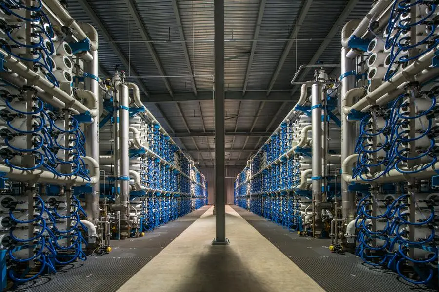 UAE-built desalination plants pump water to Gaza residents