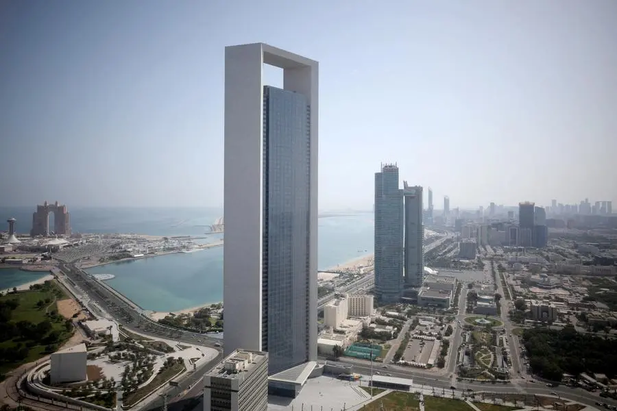 FILE PHOTO: A general view of ADNOC headquarters in Abu Dhabi, United Arab Emirates May 29, 2019. REUTERS/Christopher Pike/File Photo , Reuters/REUTERS