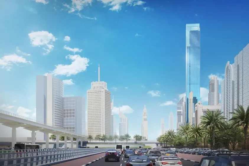 Azizi Tower ( Burj Azizi ), Azizi Developments second tallest tower. Azizi Developments starts construction of $1.5bln tower. Image Courtesy: Azizi Developments