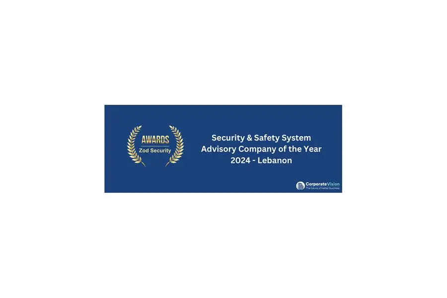 Zod Security wins ‘Security & Safety System Advisory Company of the Year 2024 – Lebanon