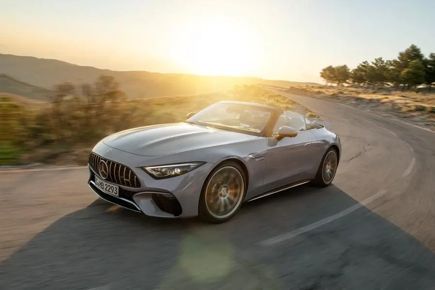 <p>Mercedes-Benz Egypt presents the New Mercedes-AMG SL55 4MATIC+</p>\\n