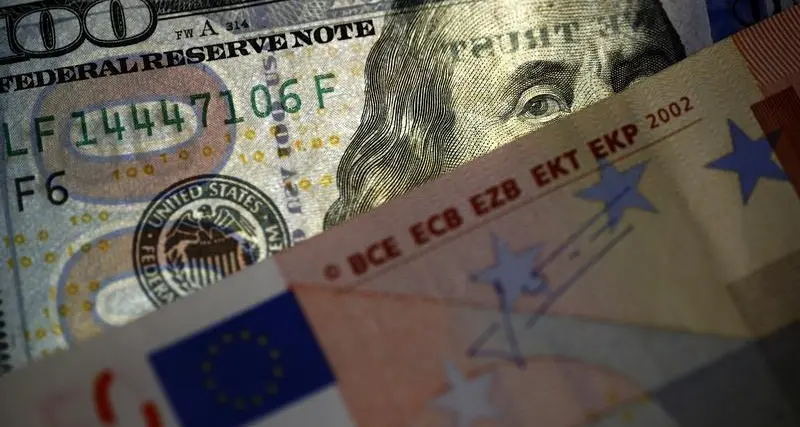 Euro slips on French gridlock; dollar weak after payrolls surprise