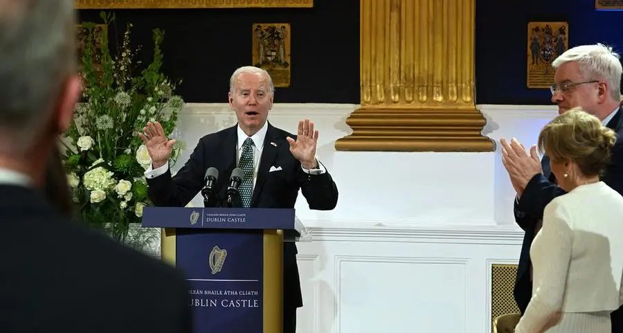 Biden wraps up Ireland trip at Catholic shrine