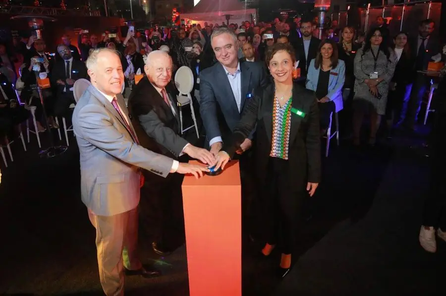 During the opening of the new Innovation Hub. Image Courtesy: Orange Jordan