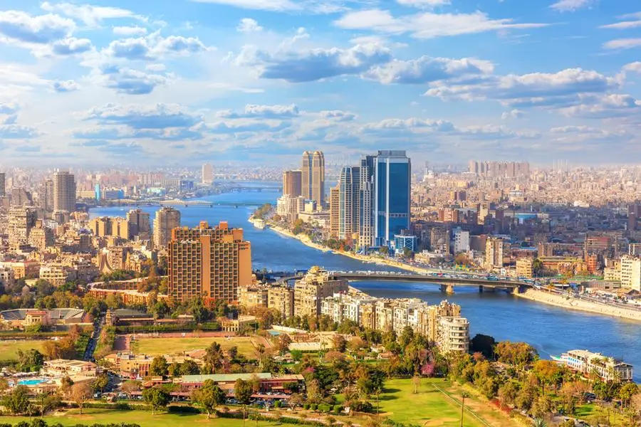 A view of Cairo and the Nile from above, Egypt. Getty Images , Getty Images/iStockphoto