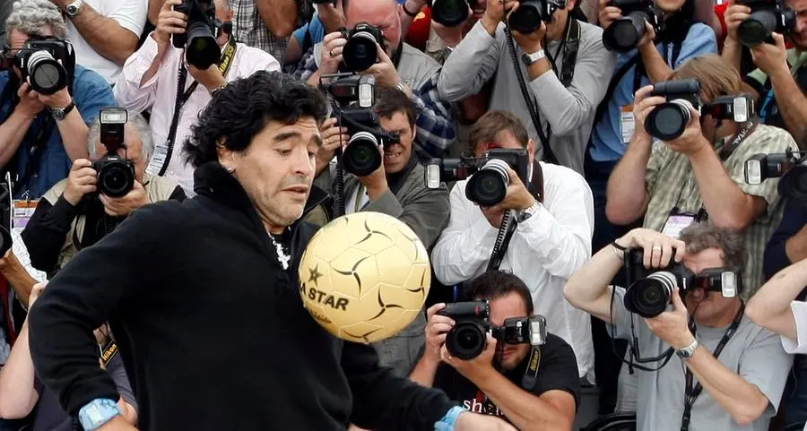 Maradona's Golden Ball trophy goes to auction