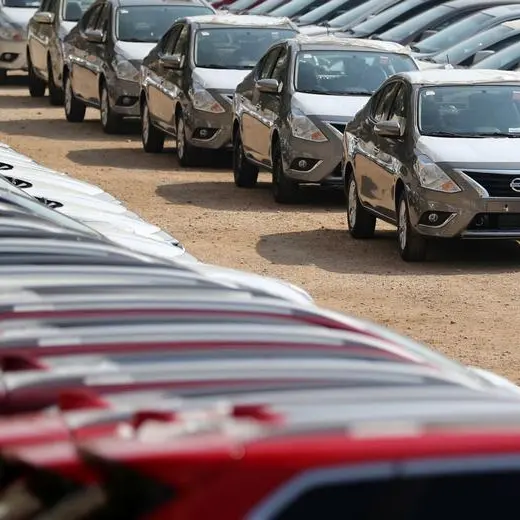 Egypt’s auto sales fall 65% YoY in October