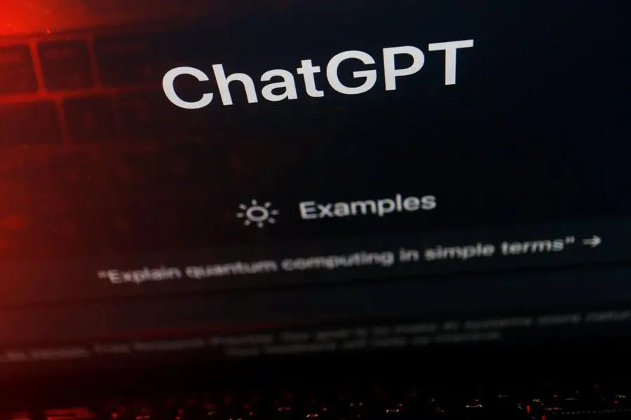 A keyboard is seen reflected on a computer screen displaying the website of ChatGPT, an AI chatbot from OpenAI, in this illustration picture taken February 8, 2023. REUTERS/Florence Lo/Illustration , Reuters/REUTERS