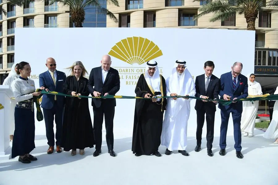 <p>From Left to Right: Michael Koth, Area Vice President, Operations at Mandarin Oriental Hotel Group, Joanna Flint, Chief Commercial Officer of Mandarin Oriental Hotel Group, Christoph Mares, Chief Operating Officer of Mandarin Oriental Hotel Group, His Royal Highness Prince Bandar Bin Saud Bin Khaled Al Saud, Chairman of Al Khozama Investment Company, Khalid Saud Abu Haimed, CEO of Al Khozama Investment Company, Luc Delafosse, Vice President of Al Khozama Hospitality and&nbsp;Richard Johnson, General Manager of Mandarin Oriental Al Faisaliah, Riyadh</p>\\n