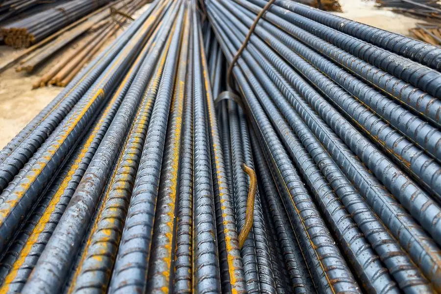 A large number of rebar construction sites that will be used in structural works. Getty Images Image used for illustrative purpose. , Getty Images